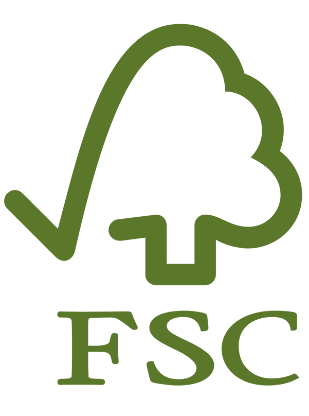 FSC Logo - Baum Silhouette in grün